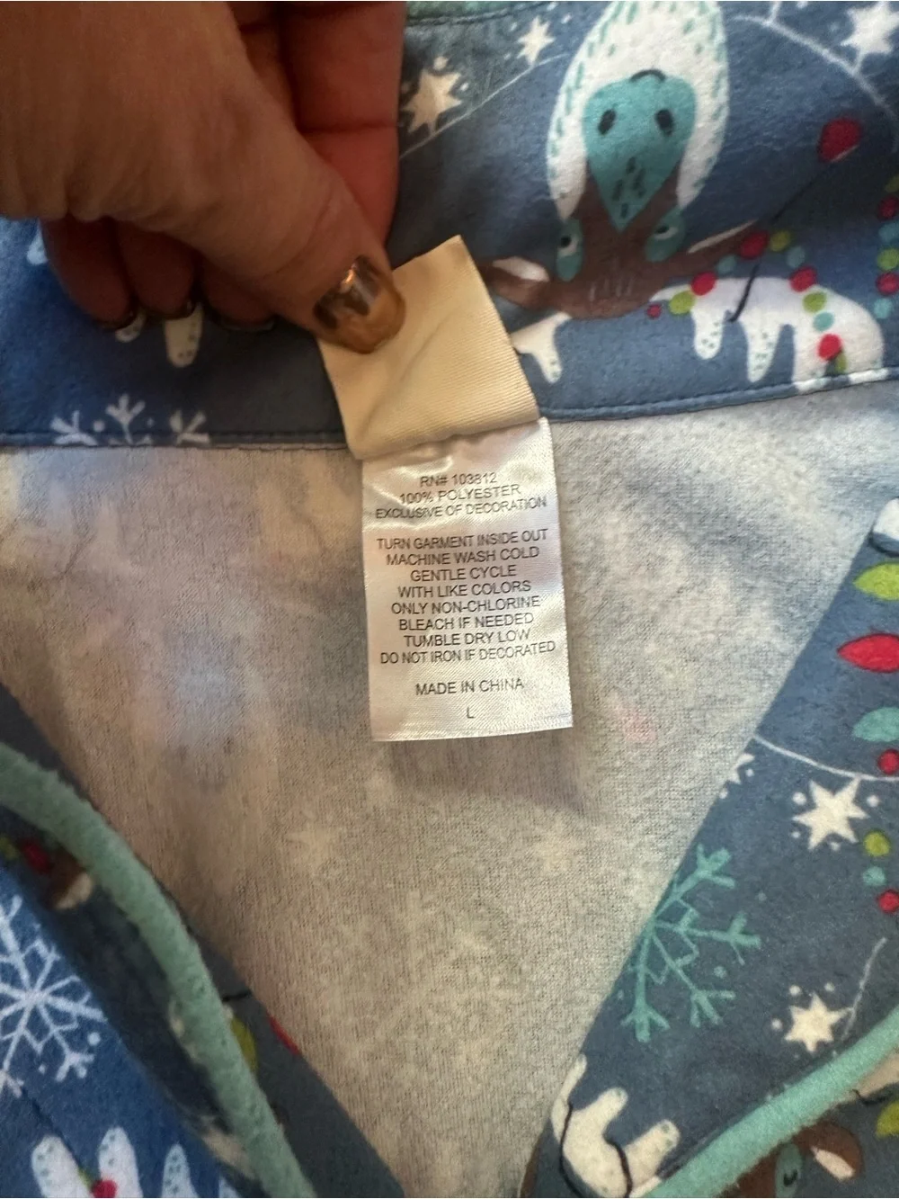 Matching adult and toddler Christmas Reindeer pajamas new.